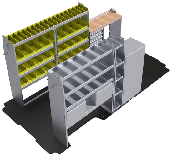 60-RP32-W1 Workstation Package for Ram Promaster 159" Wheelbase High Roof