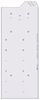 14-1848-2 Square back carry case cabinet 18-7/8"Wide x 18.5"Deep x 48"High with 2 Carrycases