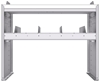 18-3530-3W Workbench 34.5"Wide x 15.5"Deep x 30"high with 1 high divider shelf and a 1.5" thick hardwood worktop