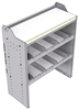18-3542-2W Workbench 34.5"Wide x 15.5"Deep x 42"high with 2 standard divider shelves and a 1.5" thick hardwood worktop