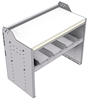 18-3830-1W Workbench 34.5"Wide x 18.5"Deep x 30"high with 1 standard divider shelf and a 1.5" thick hardwood worktop