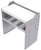 18-3836-1W Workbench 34.5"Wide x 18.5"Deep x 36"high with 1 standard divider shelf and a 1.5" thick hardwood worktop