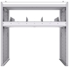 18-3836-3W Workbench 34.5"Wide x 18.5"Deep x 36"high with 1 high divider shelf and a 1.5" thick hardwood worktop