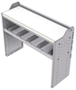 18-4536-1W Workbench 43"Wide x 15.5"Deep x 36"high with 1 standard divider shelf and a 1.5" thick hardwood worktop