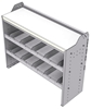 18-4536-2W Workbench 43"Wide x 15.5"Deep x 36"high with 2 standard divider shelves and a 1.5" thick hardwood worktop