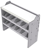 18-4536-4W Workbench 43"Wide x 15.5"Deep x 36"high with 2 high divider shelves and a 1.5" thick hardwood worktop