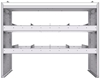 18-4836-2W Workbench 43"Wide x 18.5"Deep x 36"high with 2 standard divider shelves and a 1.5" thick hardwood worktop