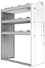 20-3548-3 Square back shelf unit 36"Wide x 15.5"Deep x 48"High with 3 shelves
