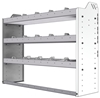 20-4336-3 Square back shelf unit 48"Wide x 13.5"Deep x 36"High with 3 shelves