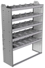 20-4563-5 Square back shelf unit 48"Wide x 15.5"Deep x 63"High with 5 shelves
