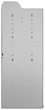 20-4848-3 Square back shelf unit 48"Wide x 18.5"Deep x 48"High with 3 shelves