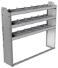 20-5148-3 Square back shelf unit 56"Wide x 11.5"Deep x 48"High with 3 shelves