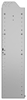 20-5148-3 Square back shelf unit 56"Wide x 11.5"Deep x 48"High with 3 shelves