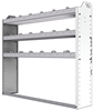 20-5148-3 Square back shelf unit 56"Wide x 11.5"Deep x 48"High with 3 shelves