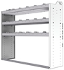 20-5548-3 Square back shelf unit 56"Wide x 15.5"Deep x 48"High with 3 shelves