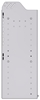20-6336-2 Square back shelf unit 60"Wide x 13.5"Deep x 36"High with 2 shelves