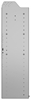 20-6348-3 Square back shelf unit 60"Wide x 13.5"Deep x 48"High with 3 shelves