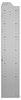 20-6372-6 Square back shelf unit 60"Wide x 13.5"Deep x 72"High with 6 shelves