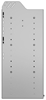 20-6536-3 Square back shelf unit 60"Wide x 15.5"Deep x 36"High with 3 shelves