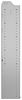 20-7372-5 Square back shelf unit 72"Wide x 13.5"Deep x 72"High with 5 shelves