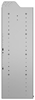 20-7548-4 Square back shelf unit 72"Wide x 15.5"Deep x 48"High with 4 shelves