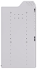 20-7836-2 Square back shelf unit 72"Wide x 18.5"Deep x 36"High with 2 shelves