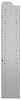 20-8372-5 Square back shelf unit 84"Wide x 13.5"Deep x 72"High with 5 shelves