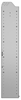 20-9163-5 Square back shelf unit 96"Wide x 11.5"Deep x 63"High with 5 shelves