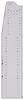21-4572-6 Profiled back shelf unit 48"Wide x 15.5"Deep x 72"High with 6 shelves