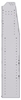 21-5372-6 Profiled back shelf unit 56"Wide x 13.5"Deep x 72"High with 6 shelves