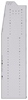 21-5872-6 Profiled back shelf unit 56"Wide x 18.5"Deep x 72"High with 6 shelves
