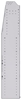 21-7372-6 Profiled back shelf unit 72"Wide x 13.5"Deep x 72"High with 6 shelves