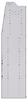 21-7872-6 Profiled back shelf unit 72"Wide x 18.5"Deep x 72"High with 6 shelves