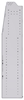 21-8572-6 Profiled back shelf unit 84"Wide x 15.5"Deep x 72"High with 6 shelves