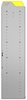 22-6563-5 Square back bin shelf unit 67"Wide x 15.5"Deep x 63"High with 5 shelves