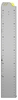 22-7172-6 Square back bin shelf unit 75"Wide x 11.5"Deep x 72"High with 6 shelves
