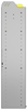 22-7358-4 Square back bin shelf unit 75"Wide x 13.5"Deep x 58"High with 4 shelves