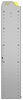 22-8158-4 Square back bin shelf unit 84"Wide x 11.5"Deep x 58"High with 4 shelves