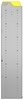 22-8572-6 Square back bin shelf unit 84"Wide x 15.5"Deep x 72"High with 6 shelves