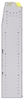 23-5363-4 Profiled back bin shelf unit 58.5"Wide x 13.5"Deep x 63"High with 4 shelves