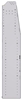 23-7372-5 Profiled back bin shelf unit 75"Wide x 13.5"Deep x 72"High with 5 shelves