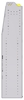 23-7572-5 Profiled back bin shelf unit 75"Wide x 15.5"Deep x 72"High with 5 shelves