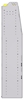 23-7572-6 Profiled back bin shelf unit 75"Wide x 15.5"Deep x 72"High with 6 shelves