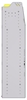 23-9563-5 Profiled back bin shelf unit 94"Wide x 15.5"Deep x 63"High with 5 shelves