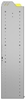 24-7358-4 Square back bin separator combo shelf unit 75"Wide x 13.5"Deep x 58"High with 4 shelves