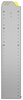 24-8158-3 Square back bin separator combo shelf unit 84"Wide x 11.5"Deep x 58"High with 3 shelves