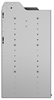 24-8836-3 Square back bin separator combo shelf unit 84"Wide x 18.5"Deep x 36"High with 3 shelves