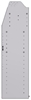 25-3348-3 Profiled back bin separator combo Shelf unit 34.5"Wide x 13.5"Deep x 48"High with 3 shelves