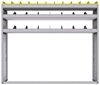 25-6358-3 Profiled back bin separator combo Shelf unit 67"Wide x 13.5"Deep x 58"High with 3 shelves