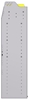 25-6558-4 Profiled back bin separator combo Shelf unit 67"Wide x 15.5"Deep x 58"High with 4 shelves